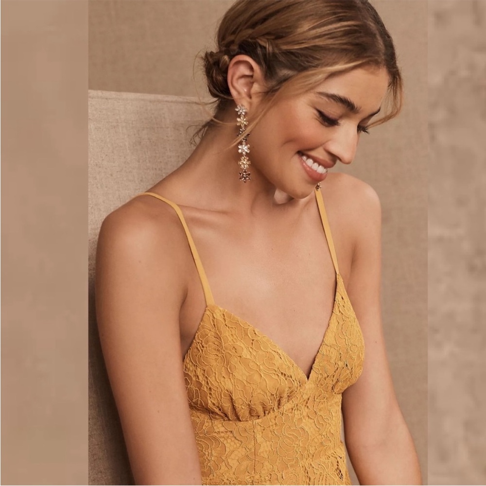 Fame and Partners Yellow Maxi Dress